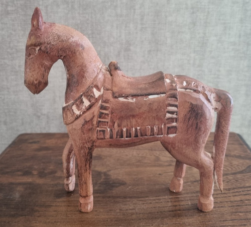 Cheval décoratif bois - cheval,