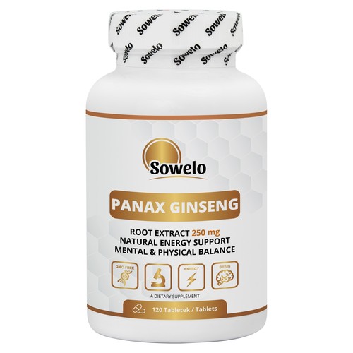 Panax ginseng coréen 250mg - coréen,