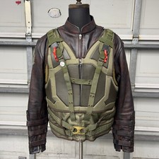 Batman Dark Knight Rises - UD Replicas Bane Leather Moto Jacket & Vest Set – XXL