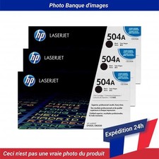 HP 504A Toner Black 3 Pack