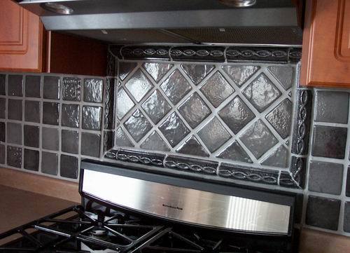 Cobblestone paver tile wall - cobblestone,