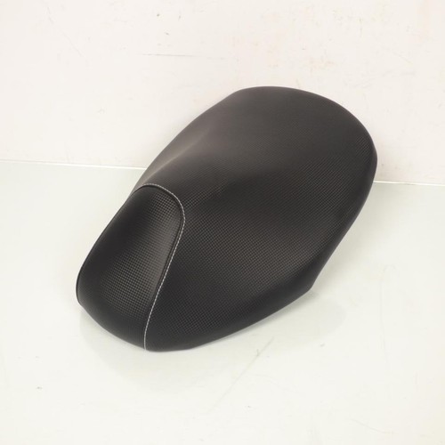 Selle biplace noire coture