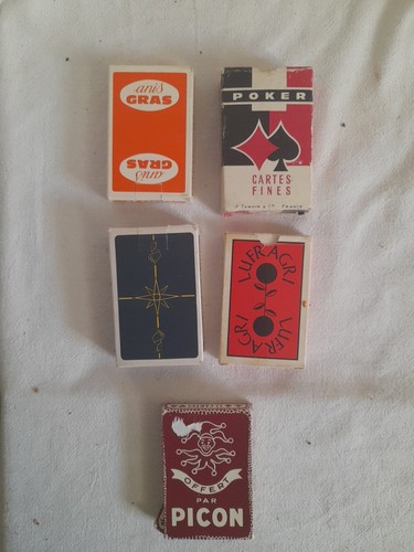 Lot jeux cartes - de,