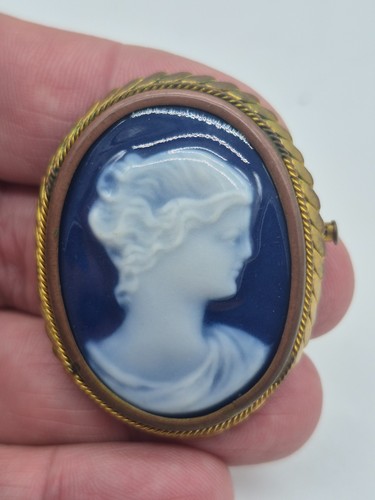 Bijou ancien broche - broche, camÉe