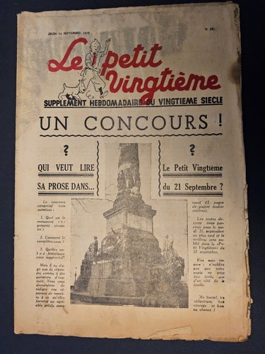Tintin petit vingtième - petit,
