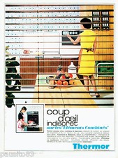 ADVERTISING ADVERTISING 096 1967 Thermor Combination Elements Hob Oven