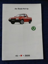 Skoda Felicia Pick Up Brochure + Specifications, Colours and Prices