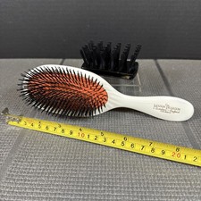 Mason Pearson PURE BOAR BRISTLE Hairbrush Ivory White Pre-Owned *US Seller*