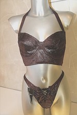 bustier sexy peau de serpent