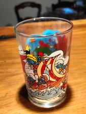 VERRE SCHTROUMPF PEYO 1988