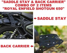 Combinaison de 2 articles de support de selle et de support arrière pour Roya...