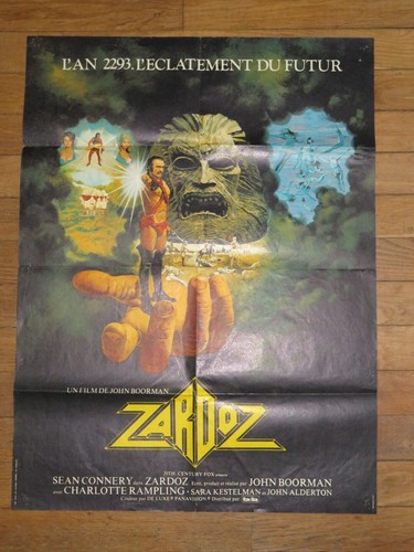Affiche originale zardoz - affiche,