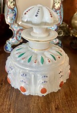 Gros Flacon Opaline Blanche