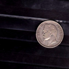 France, Pièce de 5 francs argent  Napoleon III de 1868 (25 grs) à saisir!!!!!!!!