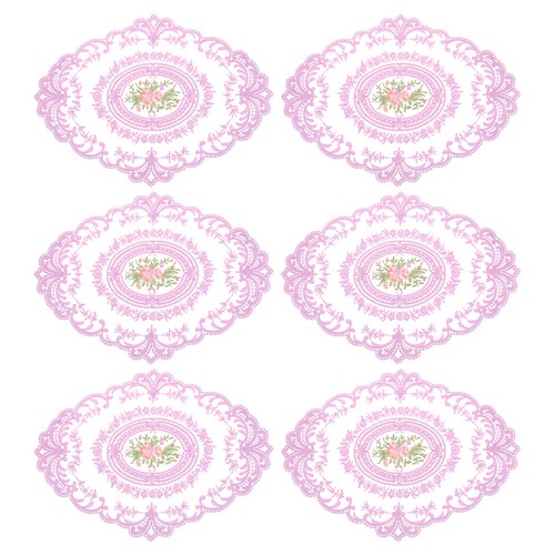 Napperons dentelle 12x16cm - napperons,