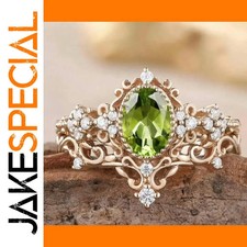 JakeSpecial – Elegant Gold-Inlaid Women's Vintage Ring