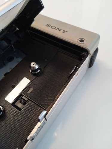 Battery cover for sony walkman - for,