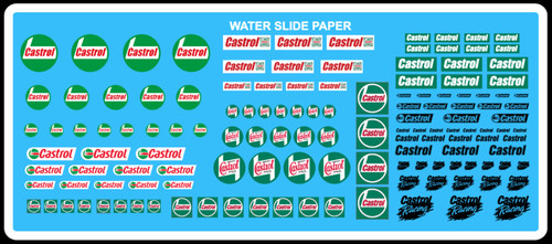 Decalcomanie decals castrol - decalcomanie,