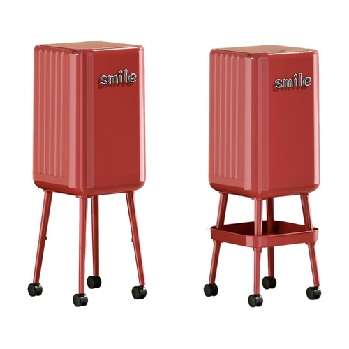 Poubelle roulettes design - poubelle,