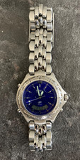 Rare Montre Storm Blue Chrono