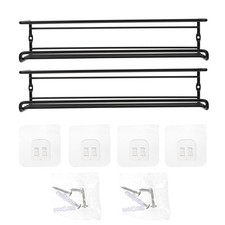  2 Pcs Etagere Epices Étagères À Épices Organisateur Mural De Cuisine