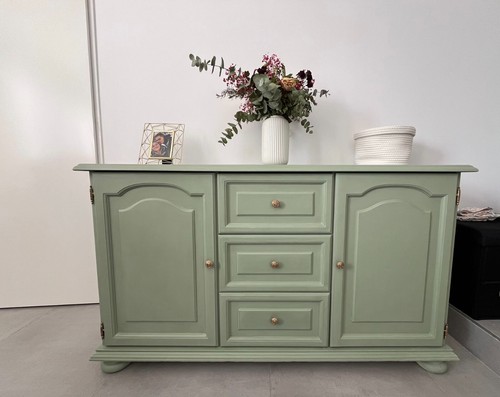 Buffet vintage bois - buffet, en