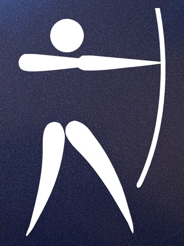 Archery pictogram archer - archery,