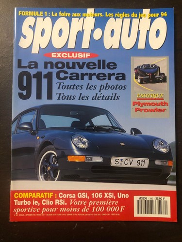 Sport auto 380 911 - sport, n°380