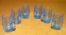 Lot 6 verres ou chopes à