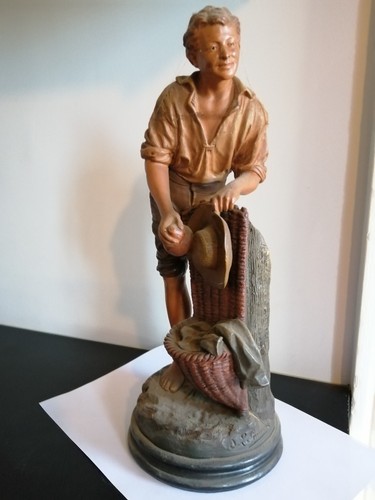 Joseph guluche terre cuite - guluche,