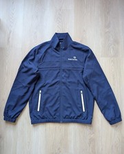 Sergio Tacchini Specchio Tracksuit Jacket Tennis Track Top Mens Large Navy Blue