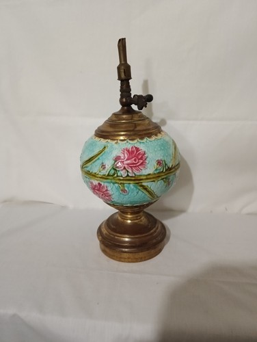 Lampe pétrole céramique - lampe,