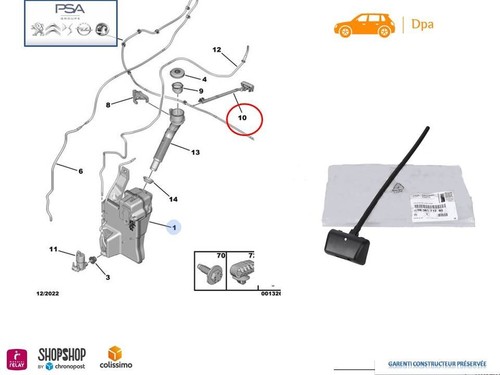 Gicleur buses de - 1x,