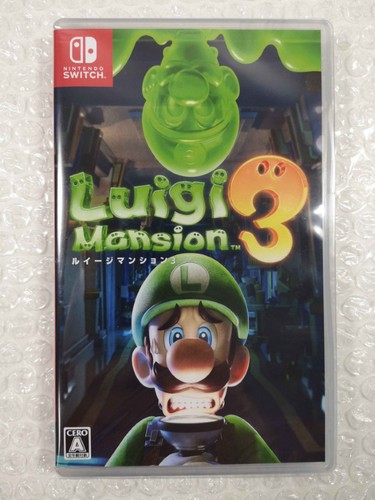 Luigi mansion switch japan - luigi,