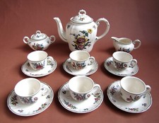 Service à Café Cafetière Tasse Sucrier Pot Lait Vieux Strasbourg Villeroy & Boch