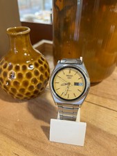 Seiko 5 automatic cadran jaune