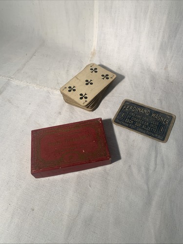 Ancien jeu cartes bistrot - ancien,