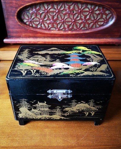 Vintage toyo boîte bijoux - à,