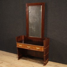 Psyché design meuble bois moderne console italienne vintage miroir 20ème siècle