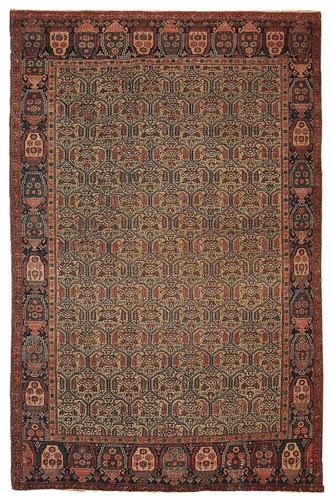 Tapis ancien farahaan - tapis, (persan)