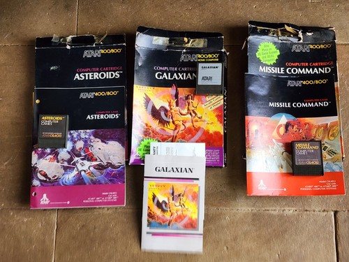 Atari lot jeux astéroïds - atari,