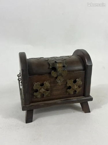 Coffre trésor bois - coffre,