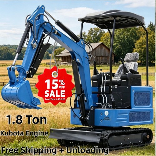 8ton mini excavator - 1.8ton,