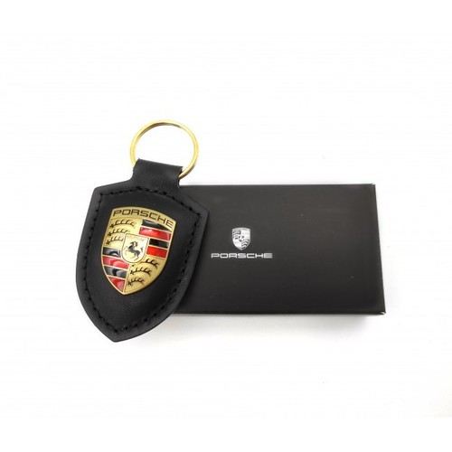Porte clés porsche cuir - porte-clés,