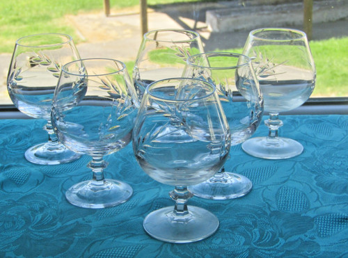 Verres cognac en cristal - en,
