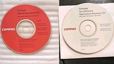 Compaq Operating System CD & QuickRestore CD Microsoft Windows XP Home 2002
