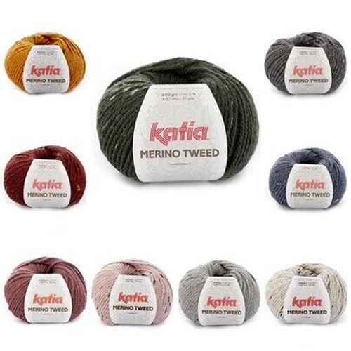 Katia laine merino tweed 50g - katia,