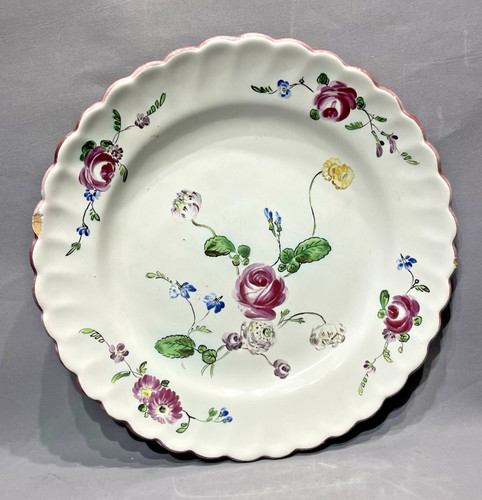 Marseille assiette godronnée - ,