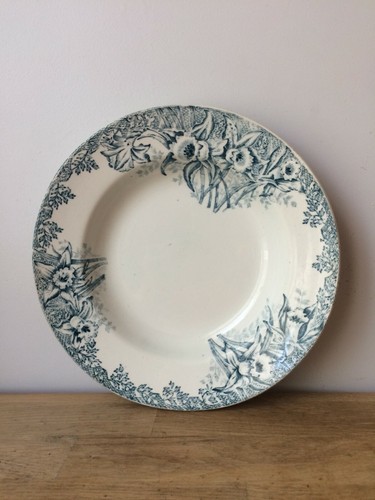 Ancienne assiette décor - ancienne,