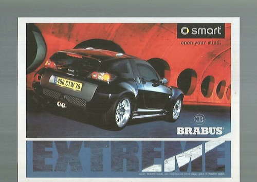 Affiche carte postale - smart,